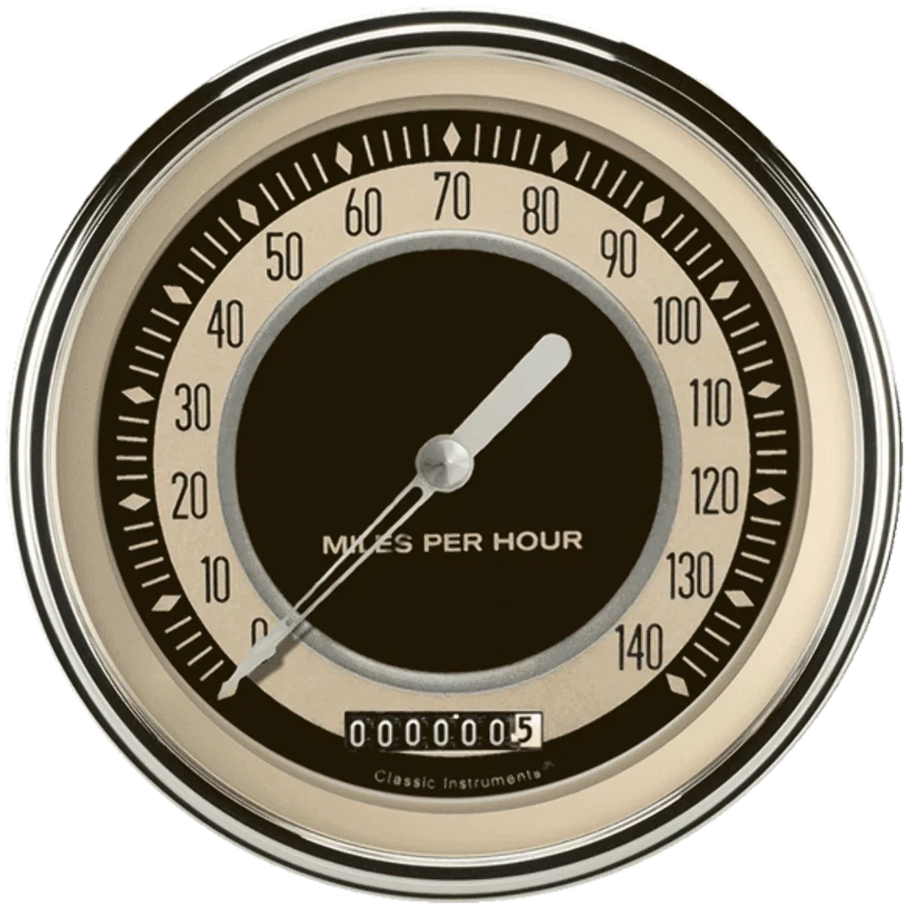 Nostalgia VT 4 5_8_ Speedometer NT56SLC